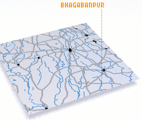 3d view of Bhagabānpur