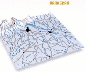 3d view of Banāgrām