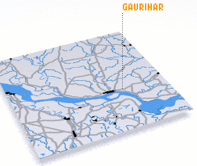 3d view of Gaurihār