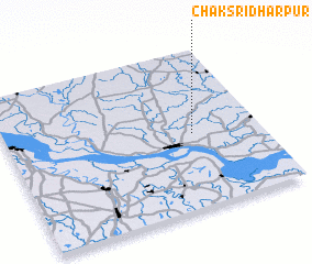 3d view of Chak Srīdharpur