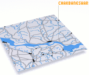 3d view of Chak Bāneswar