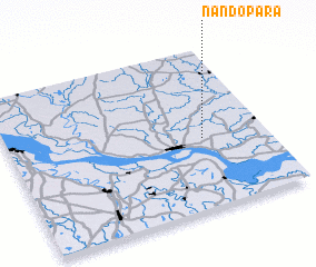 3d view of Nāndopāra