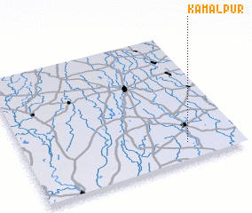 3d view of Kamalpur