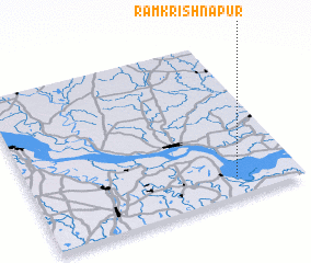 3d view of Rāmkrishnapur