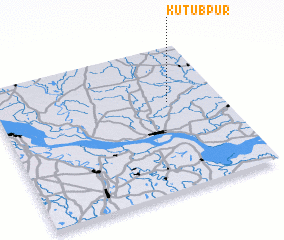 3d view of Kutubpur