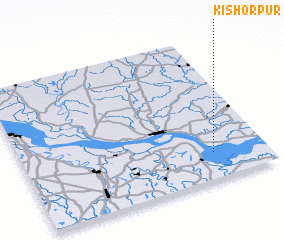 3d view of Kishorpur