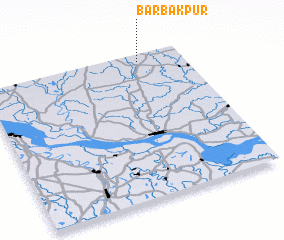 3d view of Bārbakpur