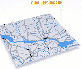3d view of Chak Krishnapur
