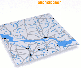 3d view of Jāhāngirābād