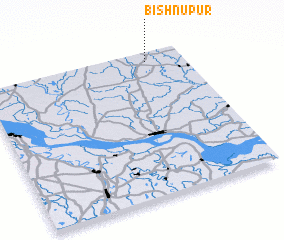 3d view of Bishnupur