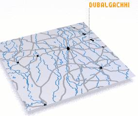 3d view of Dubal Gāchhi