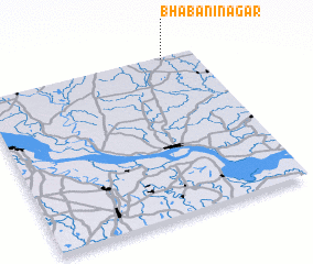 3d view of Bhabāninagar