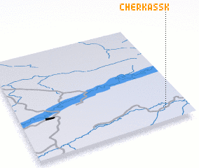 3d view of Cherkassk