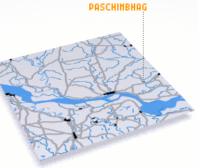 3d view of Paschim Bhāg