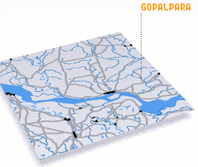 3d view of Gopālpāra