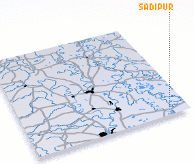 3d view of Sādipur