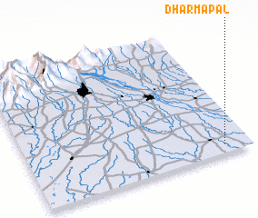 3d view of Dharmapāl