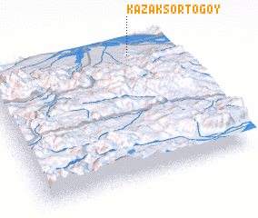 3d view of Kazak-Sortogoy