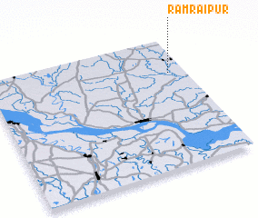 3d view of Rāmrāipur