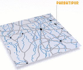 3d view of Pārbatipur