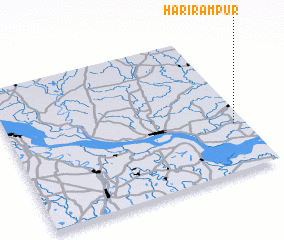3d view of Harirāmpur