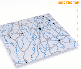 3d view of Jagatnagar