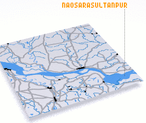 3d view of Nāosāra Sultānpur