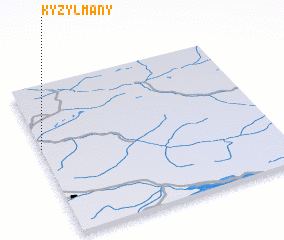 3d view of Kyzylmany