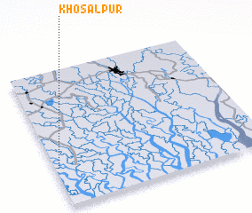 3d view of Khosālpur