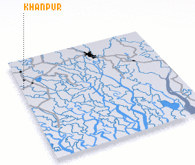 3d view of Khānpur