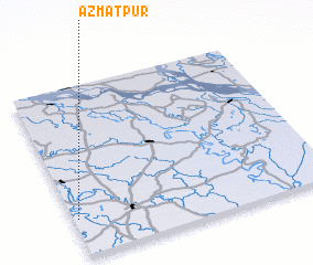 3d view of Āzmatpur