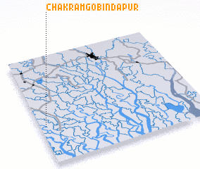 3d view of Chak Rāmgobindapur