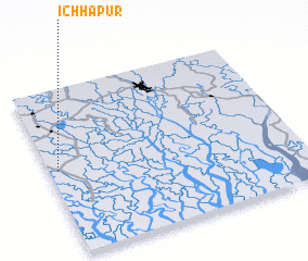 3d view of Ichhāpur