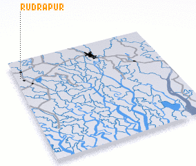 3d view of Rudrapur