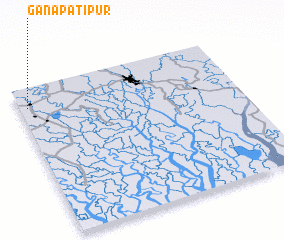 3d view of Ganapatipur