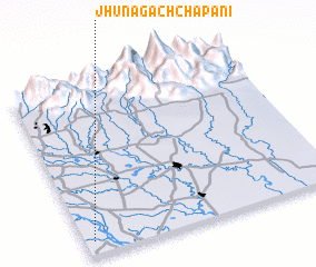 3d view of Jhunagāch Chapāni