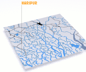 3d view of Harīpur