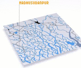 3d view of Madhusudanpur