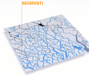 3d view of Hāsānkāti