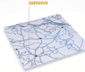 3d view of Gābrāpur