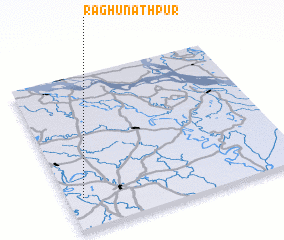 3d view of Raghunāthpur