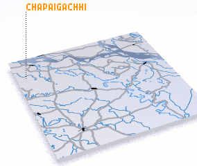 3d view of Chāpāigāchhi