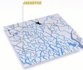 3d view of Jādabpur