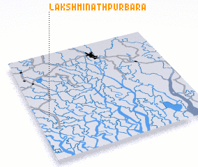 3d view of Lakshmīnāthpur Bara