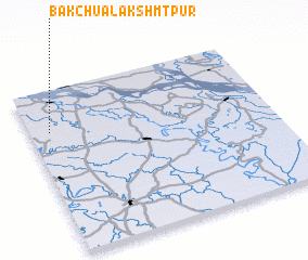 3d view of Bākchua Lakshmtpur