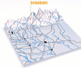 3d view of Dewabāri