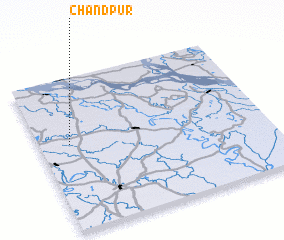 3d view of Chāndpur