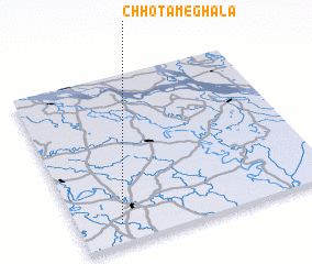 3d view of Chhota Meghala