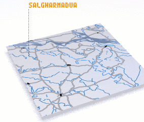 3d view of Sālghar Madua