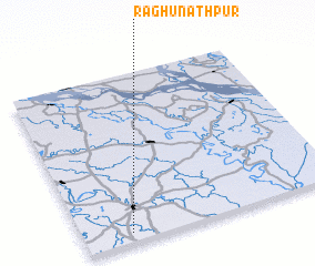 3d view of Raghunāthpur